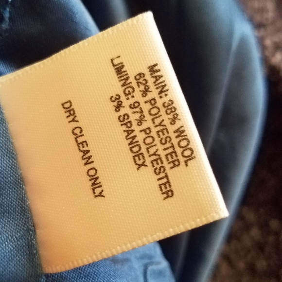 Black and gray wool coat size medium - Picture 6 of 8